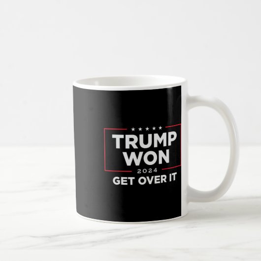Trump 2024 wird sich durchsetzen - schwarz kaffeetasse (Rechts)