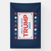 Trump 2024 wird wieder politischer Humor aus den U Banner (Vertikal)