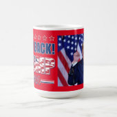 Trump 2024 wird zurück sein kaffeetasse (Mittel)
