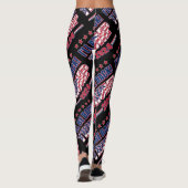 Trump 2024 wird zurück sein leggings (Rückseite)