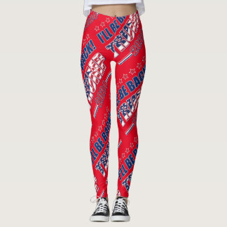 Trump 2024 wird zurück sein leggings