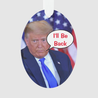 Trump 2024 wird zurück sein ornament