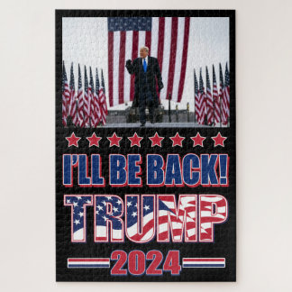 Trump 2024 wird zurück sein puzzle