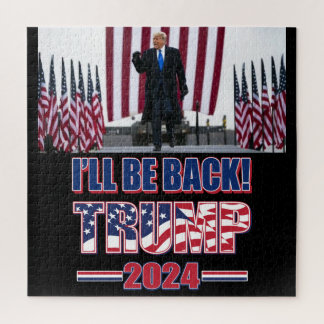 Trump 2024 wird zurück sein puzzle