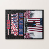 Trump 2024 wird zurück sein puzzle (Horizontal)