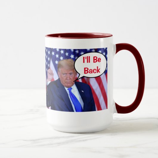 Trump 2024 - wird zurück sein tasse (Rechts)