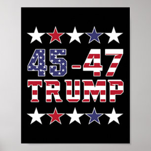 Trump 2024: Witzige Zeit, Garbyge Biden auszusteig Poster