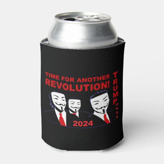Trump 2024 Zeit für eine weitere Trump-Revolution Dosenkühler (Kanne Vorderseite)
