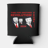 Trump 2024 Zeit für eine weitere Trump-Revolution Dosenkühler (Vorderseite)