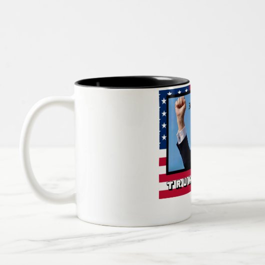 Trump 2024 zweifarbige tasse (Links)