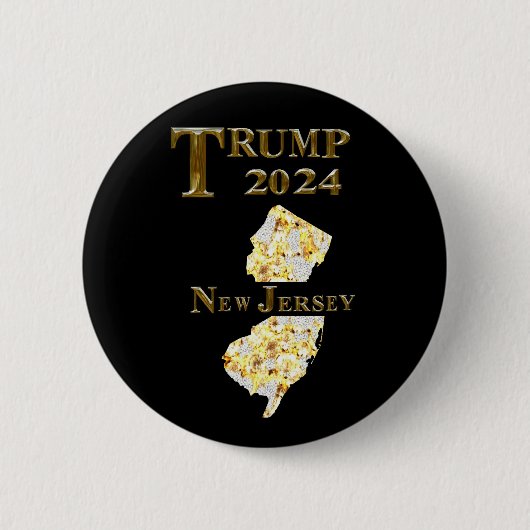 TRUMP 2024NEUER JERSEY-BUTTON BUTTON (Vorderseite)
