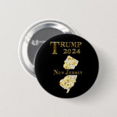 TRUMP 2024NEUER JERSEY-BUTTON BUTTON (Vorne & Hinten)