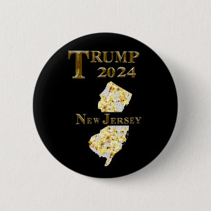 TRUMP 2024NEW JERSEY BUTTON