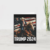 Trump 2025 4. Juli Patriotische Amerika unabhängig Karte (Vorderseite)