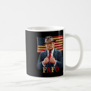 Trump 2025 American Flag Vintag St. Patricks Day Kaffeetasse