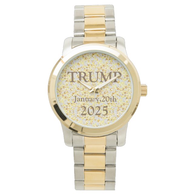 TRUMP 2025 ARMBANDUHR (Vorderseite)