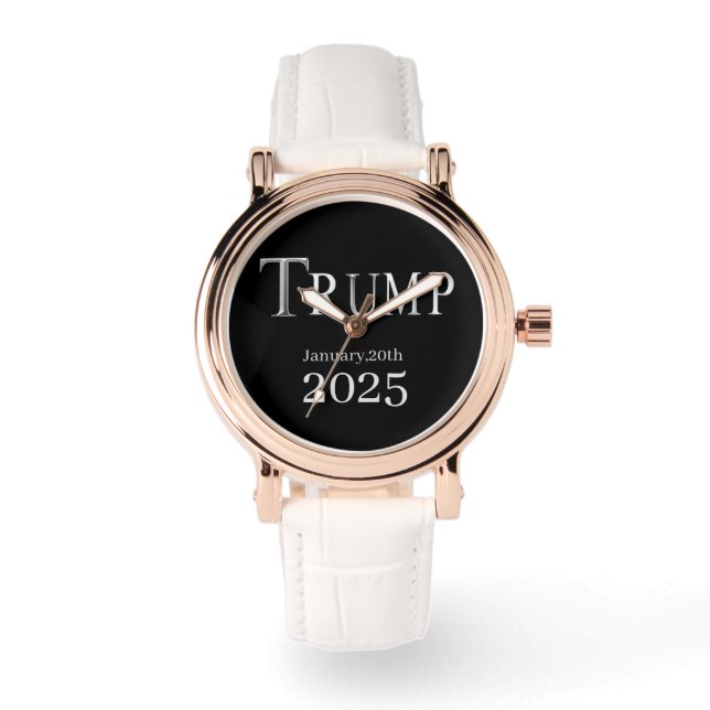 TRUMP 2025 ARMBANDUHR (Vorderseite)