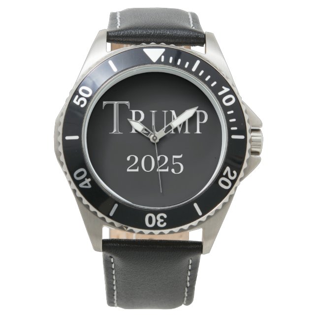 TRUMP 2025 ARMBANDUHR (Vorderseite)