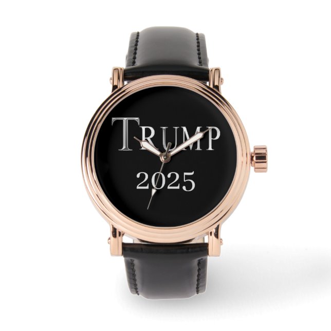 TRUMP 2025 ARMBANDUHR (Vorderseite)