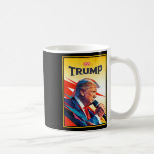 Trump 2025 Einweihung - Heldenpräsidentin Design Kaffeetasse
