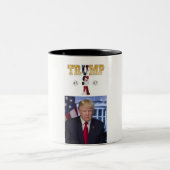 Trump 2025 Gold Portrait Tasse ☕ USA 45 47 (Mittel)