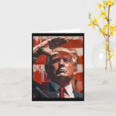 Trump 2025 karte (Gelbe Blume)