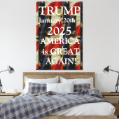 TRUMP 2025 LEINWANDDRUCK (Insitu (Schlafzimmer))