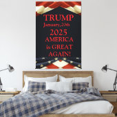 TRUMP 2025 LEINWANDDRUCK (Insitu (Schlafzimmer))