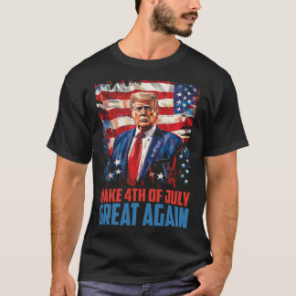Trump 2025 macht den 4. Juli wieder zu einer große T-Shirt