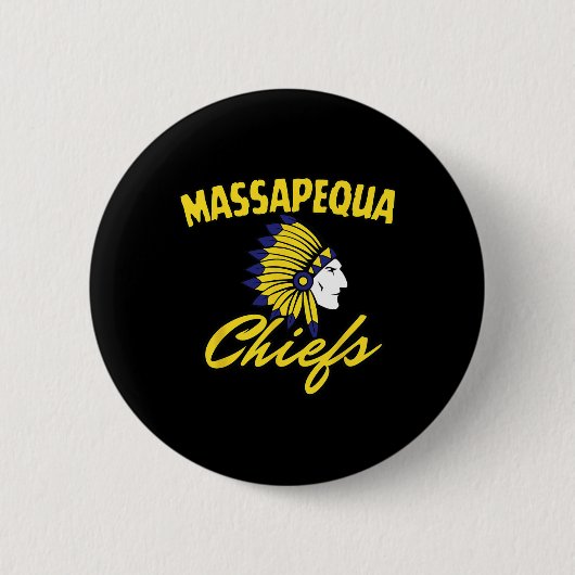 Trump 2025 mit dem Mapequa Chiefs Pride Graphic Button (Vorderseite)