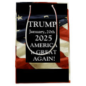 TRUMP 2025 MITTLERE GESCHENKTÜTE (Vorderseite)