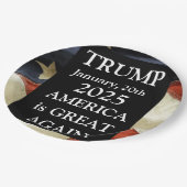 TRUMP 2025 PAPPTELLER (Schrägansicht)
