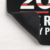 Trump 2025 - Rückkehr meines Präsidenten 47. USA Mousepad (Ecke)