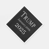 TRUMP 2025 SERVIETTE (Ecke)