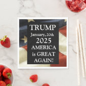 TRUMP 2025 SERVIETTE (Beispiel)