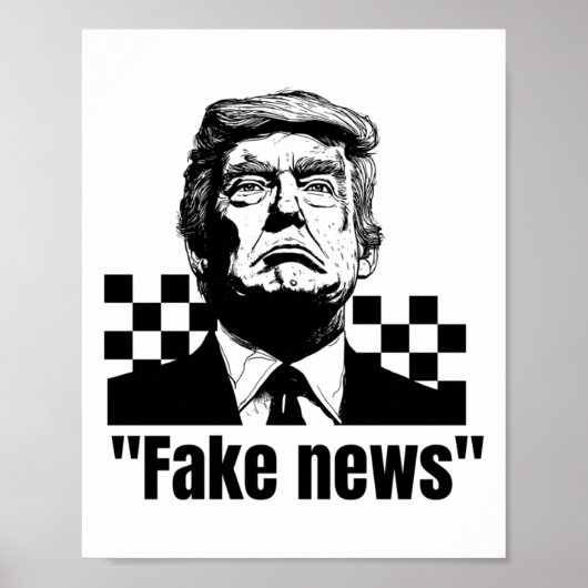 Trump 2025 Sticker Poster (Vorne)