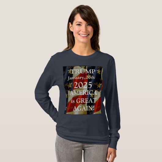 TRUMP 2025 T-Shirt (Vorne ganz)