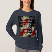 TRUMP 2025 T-Shirt (Vorderseite)
