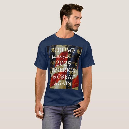 TRUMP 2025 T-Shirt (Vorne ganz)