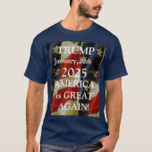 TRUMP 2025 T-Shirt (Vorderseite)