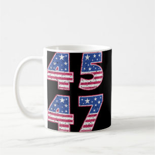Trump 2025 Vintag - Klassisches Fit, Crew Nec Tri- Kaffeetasse