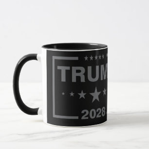 Trump 2028 Amerikanischer Präsident Wahl Tasse