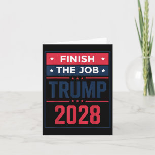Trump 2028 beendet Job Trump 2028 Karte