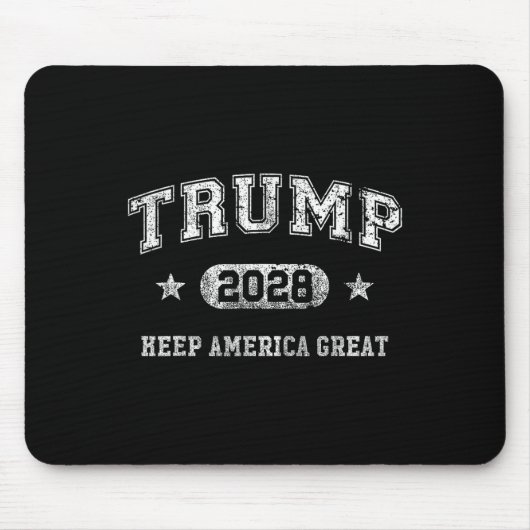 Trump 2028 Behielt Amerika groß Mousepad (Vorne)