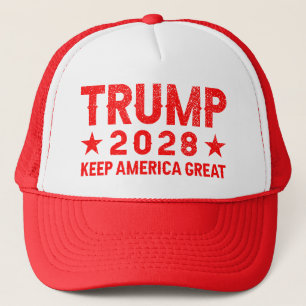 Trump 2028 Behielt Amerika groß Truckerkappe