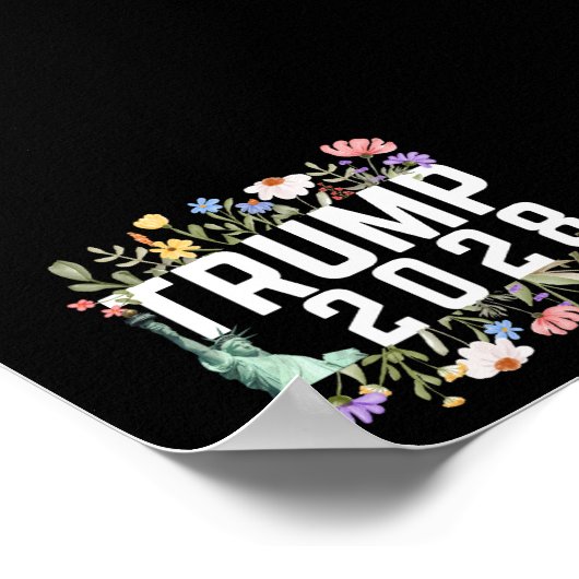 Trump 2028 poster (Ecke)