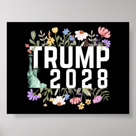 Trump 2028 poster (Vorne)