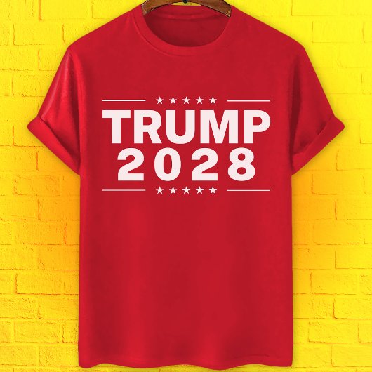 Trump 2028 rot T-Shirt