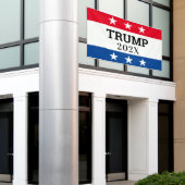 Trump 202X Banner (Äußeres Gebäude)