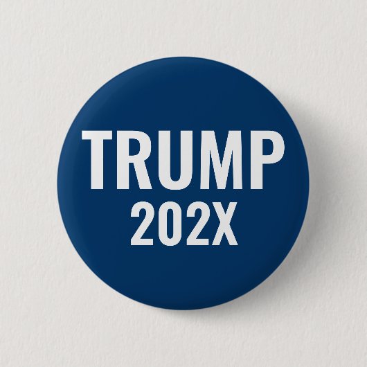 Trump 202X Button (Vorderseite)
